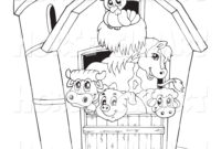 barnyard coloring pages barnyard coloring pages