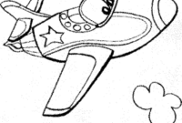 printable coloring pages airplane
