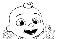 cocomelon coloring pages printable