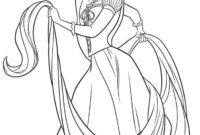 17 raiponce dessin a imprimer images