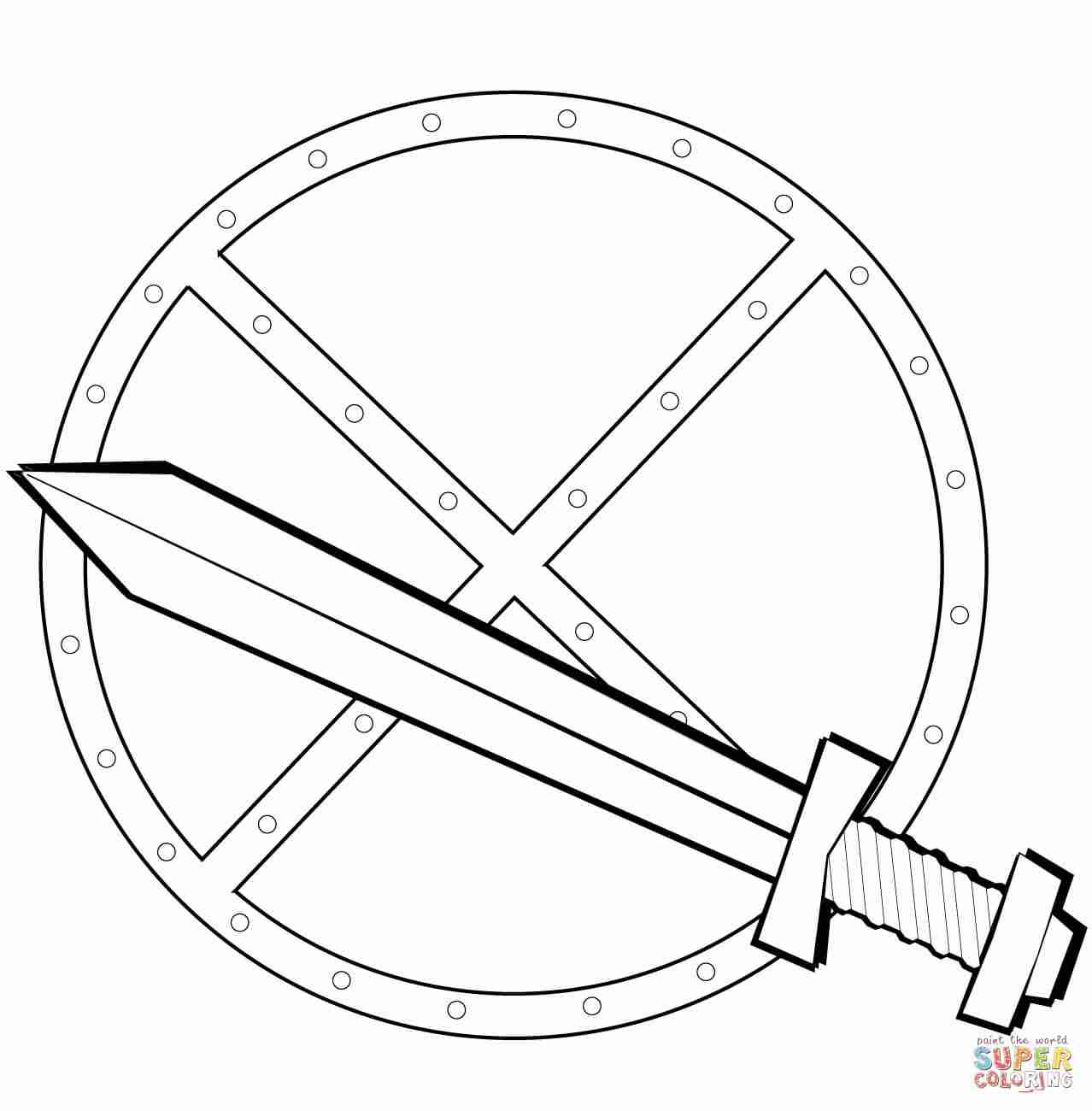 Captain America Shield Coloring Page at GetColorings.com | Free