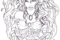 demon coloring pages for adults