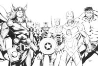 coloriage avengers a imprimer 2