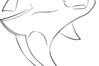 dauphin dessin a colorier