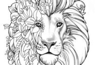 lion coloriage mandala lion coloriage mandala