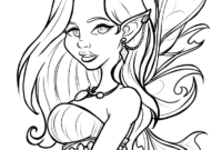 fantasy elf coloring pages fantasy elf coloring pages