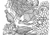coral reef coloring pages coral reef coloring pages