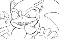 sonic exe color pages