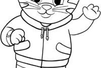 daniel tiger color page daniel tiger color page