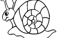 dessin été hugo l ‘escargot