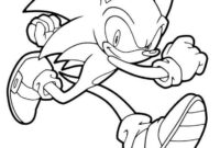super sonic coloring pages pdf