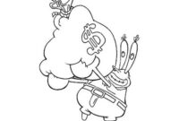 mr crabs coloring page mr crabs coloring page