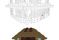 minecraft house coloring pages minecraft house coloring pages