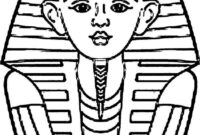 pharaoh coloring page
