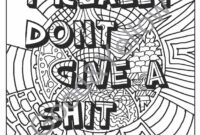 swear coloring pages for adults swear coloring pages for adults