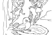 tinkerbell fairies coloring pages