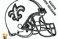 printable nfl helmet coloring pages
