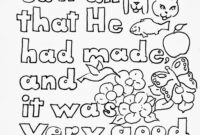 genesis coloring page