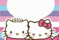 hello kitty and dear daniel coloring pages