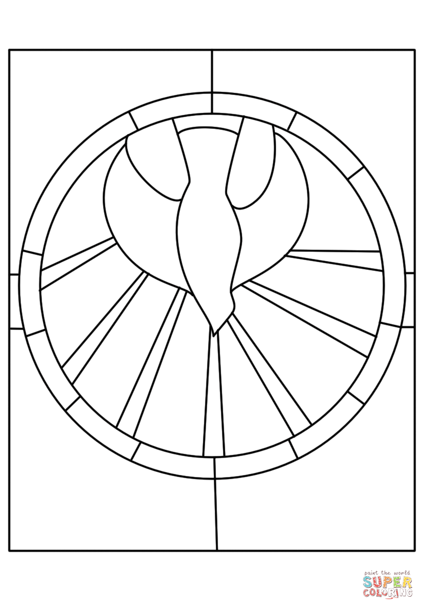Holy Spirit Coloring Page at GetColorings.com | Free printable