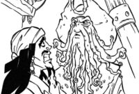 jack sparrow coloring pages