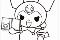 coloring pages kuromi