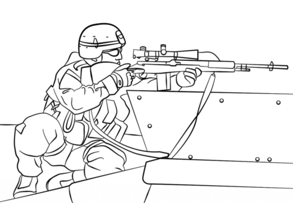 20+ Free Printable Army Coloring Pages - EverFreeColoring.com