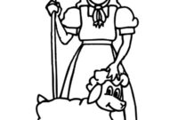 mary had a little lamb coloring page mary had a little lamb coloring page