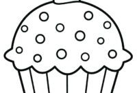 muffin coloring page muffin coloring page