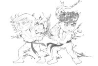 street fighter 2 coloriage