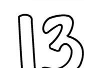 13 coloring page 13 coloring page