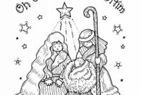 nativity coloring pages free nativity coloring pages free