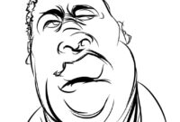 notorious big coloring pages