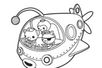 octonaut coloring pages
