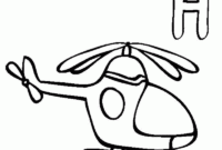 letter h coloring pages