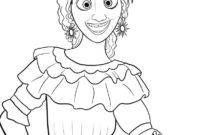 pepa encanto coloring page pepa encanto coloring page