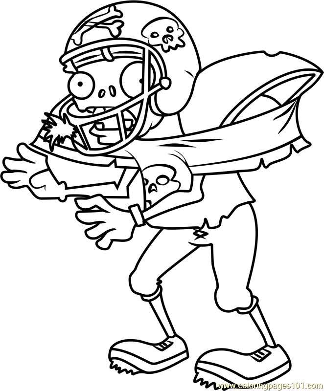 Plants Vs Zombies Printable Coloring Pages at GetColorings.com | Free