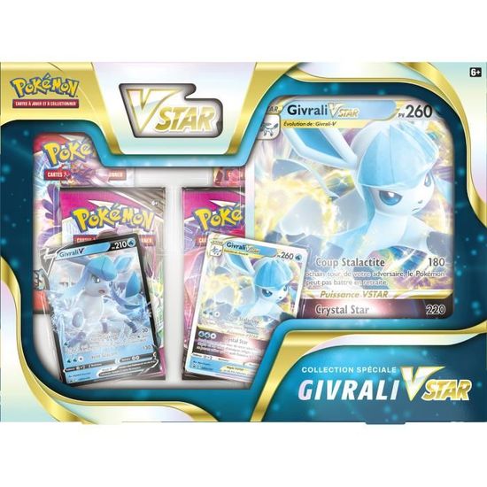 Pokémon - Coffret Givrali VSTAR ou Phyllali VSTAR | Cartes à jouer et à