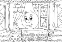 roly poly coloring page