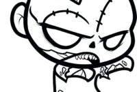 cartoon cat horror coloring pages