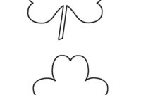 shamrock template pdf