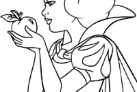 printable snow white coloring pages printable snow white coloring pages