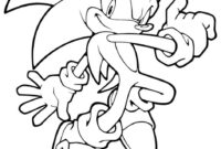 exe sonic coloring pages