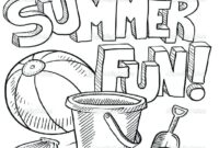 summer safety coloring pages summer safety coloring pages