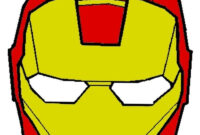 masque iron man a imprimer masque iron man a imprimer