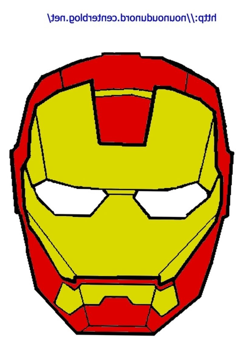 11 Meilleur De Tete Iron Man Image - Coloriage