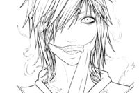 creepypasta coloring pages