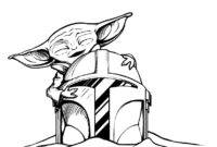 dessin a colorier et a imprimer yoda