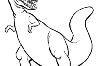 dinosaur t rex coloring page dinosaur t rex coloring page