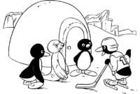 pingu coloring pages pingu coloring pages